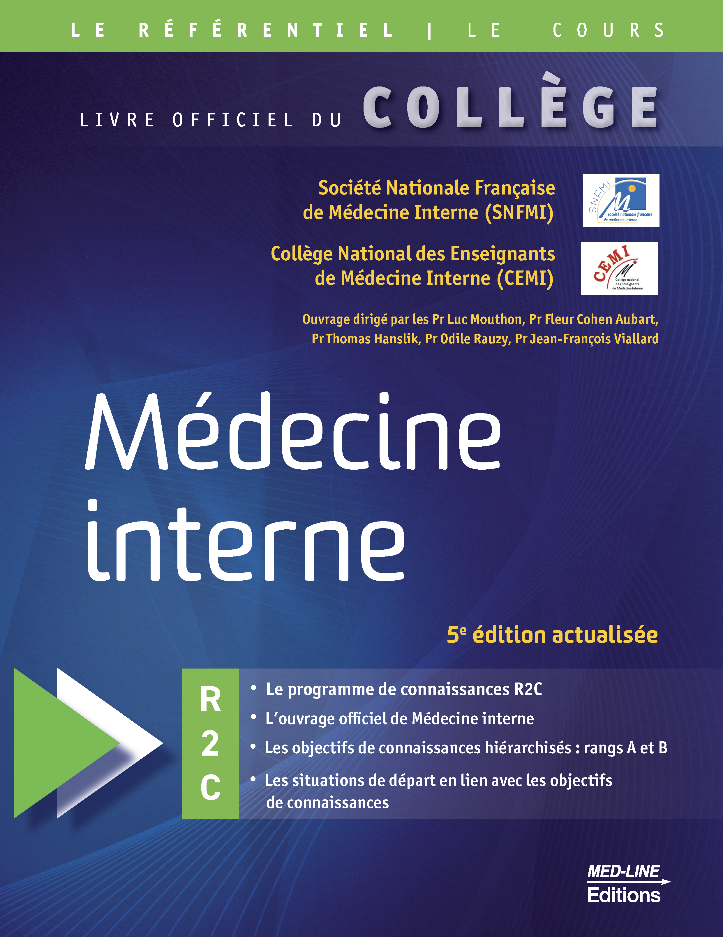 À paraître – Médecine interne – 5e édition actualisée – R2C